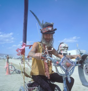 Man on Tricycle by Ed Hoffman