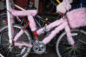 2577461074_ca26ee75ff Pink Fluffy Decorated Bike!
