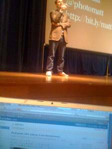 Matt Mullenweg WordCamp SF May 2009