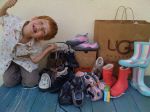 new & old Uggs Simple teva kids shoes by Art&nbsp;Predator