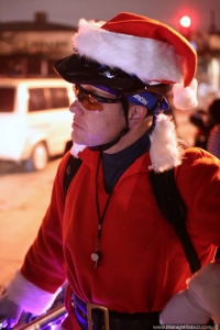 066-agent-orange Santa with bike helmet on 066-agent-orange Santa with bike helmet on