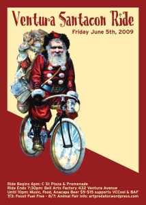 Summer Solstice Santacon Ventura by Michael Emas