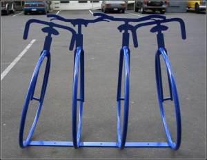 blue bike riack from http://www.creativemetalworksllc.com/Pages/custom_all.html blue bike riack from http://www.creativemetalworksllc.com/Pages/custom_all.html