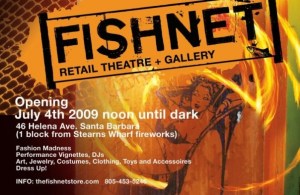 fishnet the store opens in Santa Barbara July 4