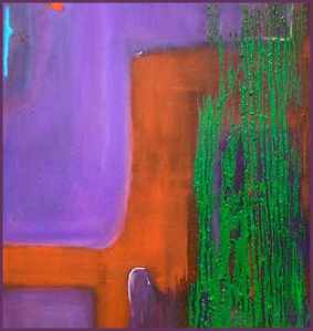 painting on exhibit at Bell Arts Factory by C.L. Tegenfeldt