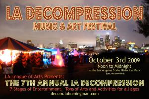 LA Decompression 2009 Oct. 3 info