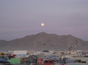 sunset Burning Man 2009 by Spitler