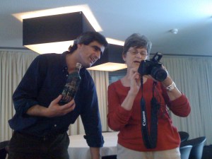 IMG_1240 Jo Diaz and a "Douro Boy"