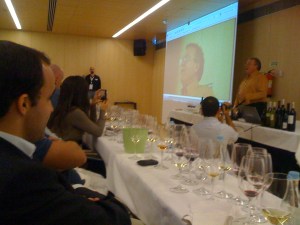 Charles Metcalf Grand tasting of Portugal European WIne Bloggers Conf 2009