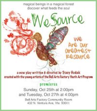  Bell Arts Art walk play "We Source: We are our greatest resource"