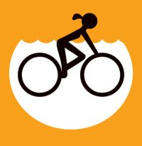  global warming biker gal