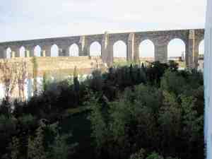 Evora Roman Aquaduct from Hotel M'ar de ArSM