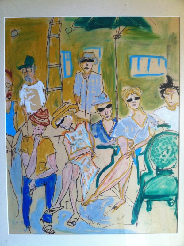 Poet's Living Room Cafe Tazza Taos 2002