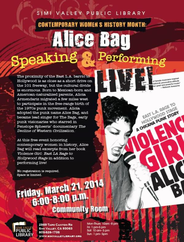 Alice Bag in Simi