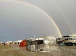 double rainbow Burning Man&nbsp;2023